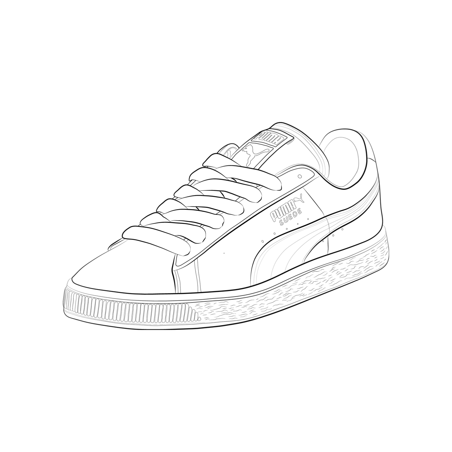 Puma Drawing At GetDrawings Free Download