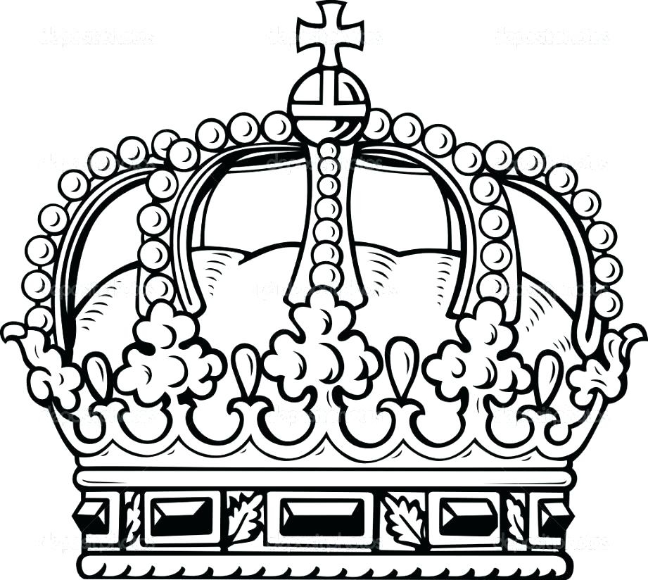 Crown Printable Coloring Pages