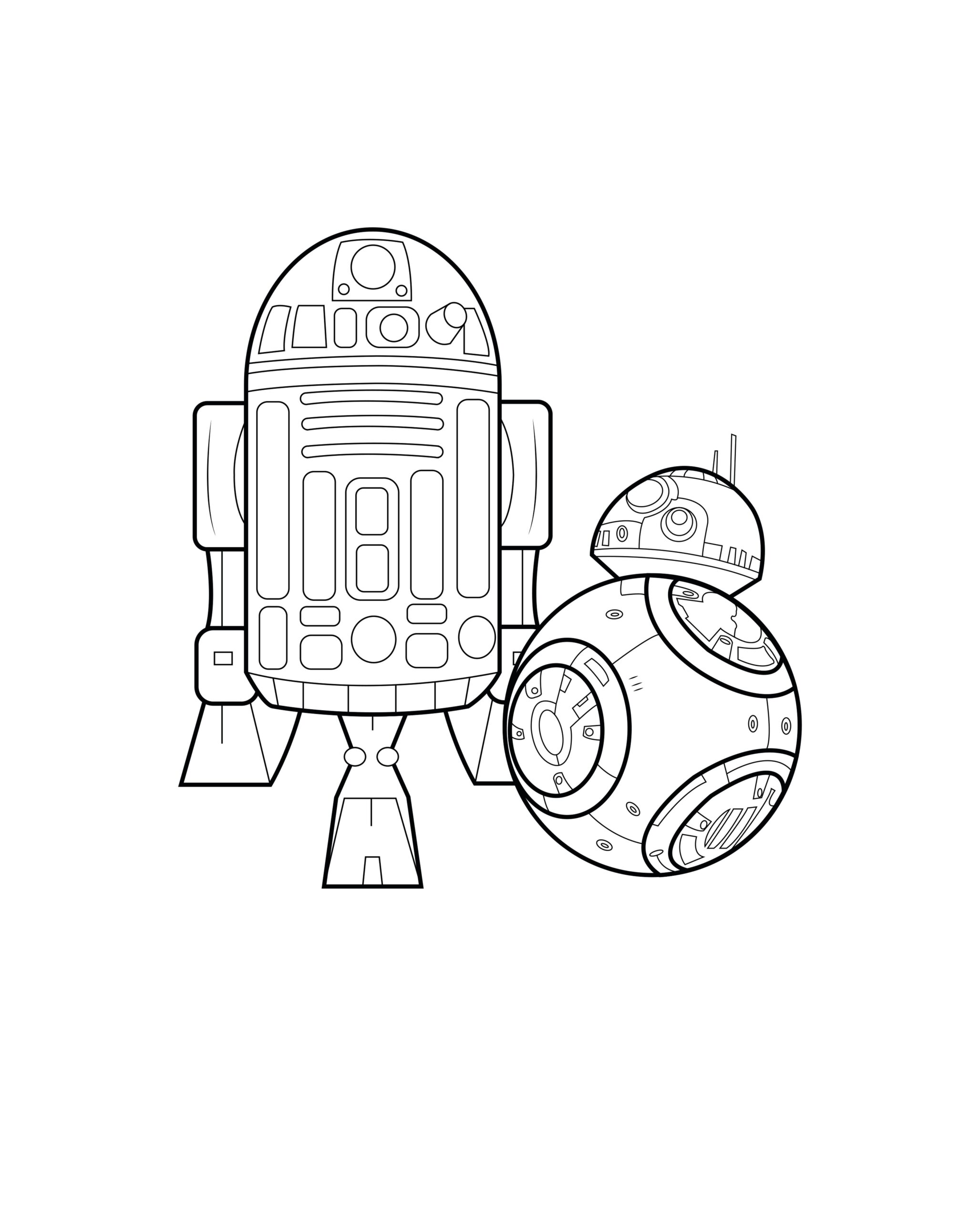 R2d2 Coloring Pages At GetColorings Free Printable Colorings Pages To Print And Color