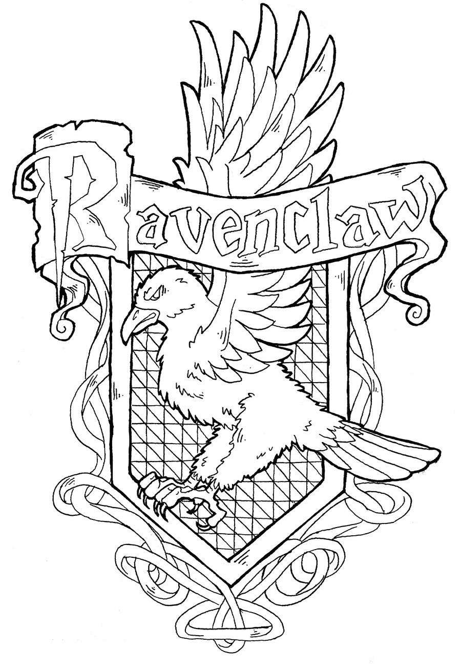 Ravenclaw Crest By Yami Shinen Deviantart Harry Potter Colors Harry Potter Crest Images