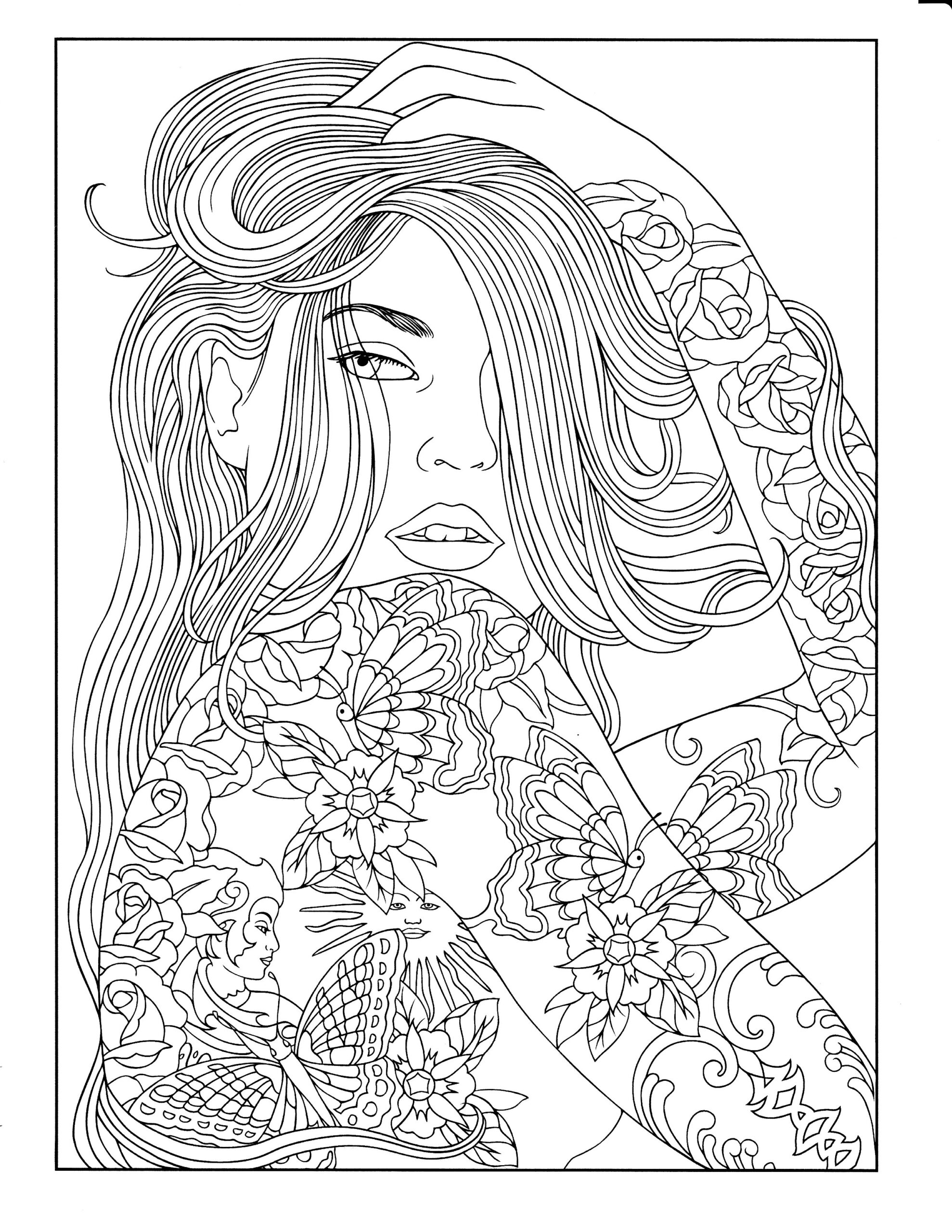 Realistic Coloring Pages For Adults At GetColorings Free Printable Colorings Pages To