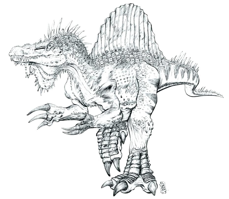 Realistic Dinosaur Coloring Pages At GetColorings Free Printable Colorings Pages To Print