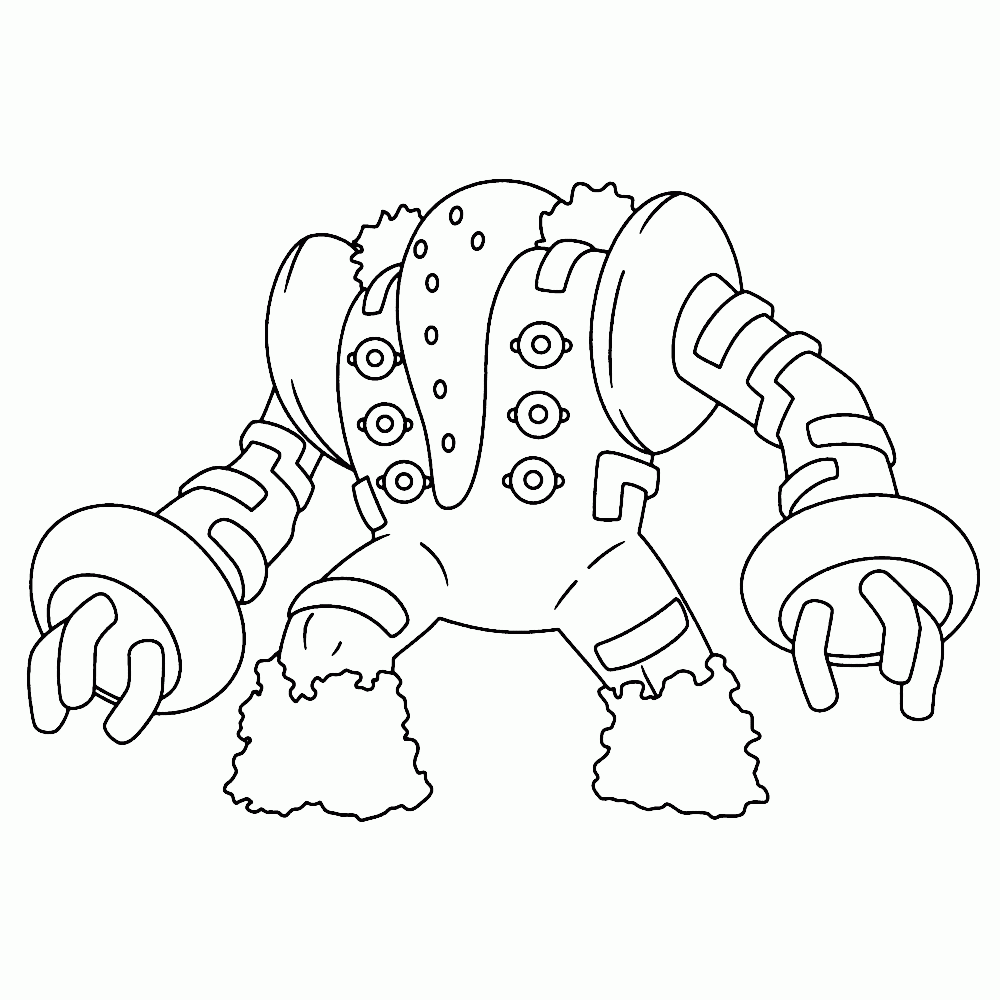 Printable Pokemon Coloring Pages Regeice