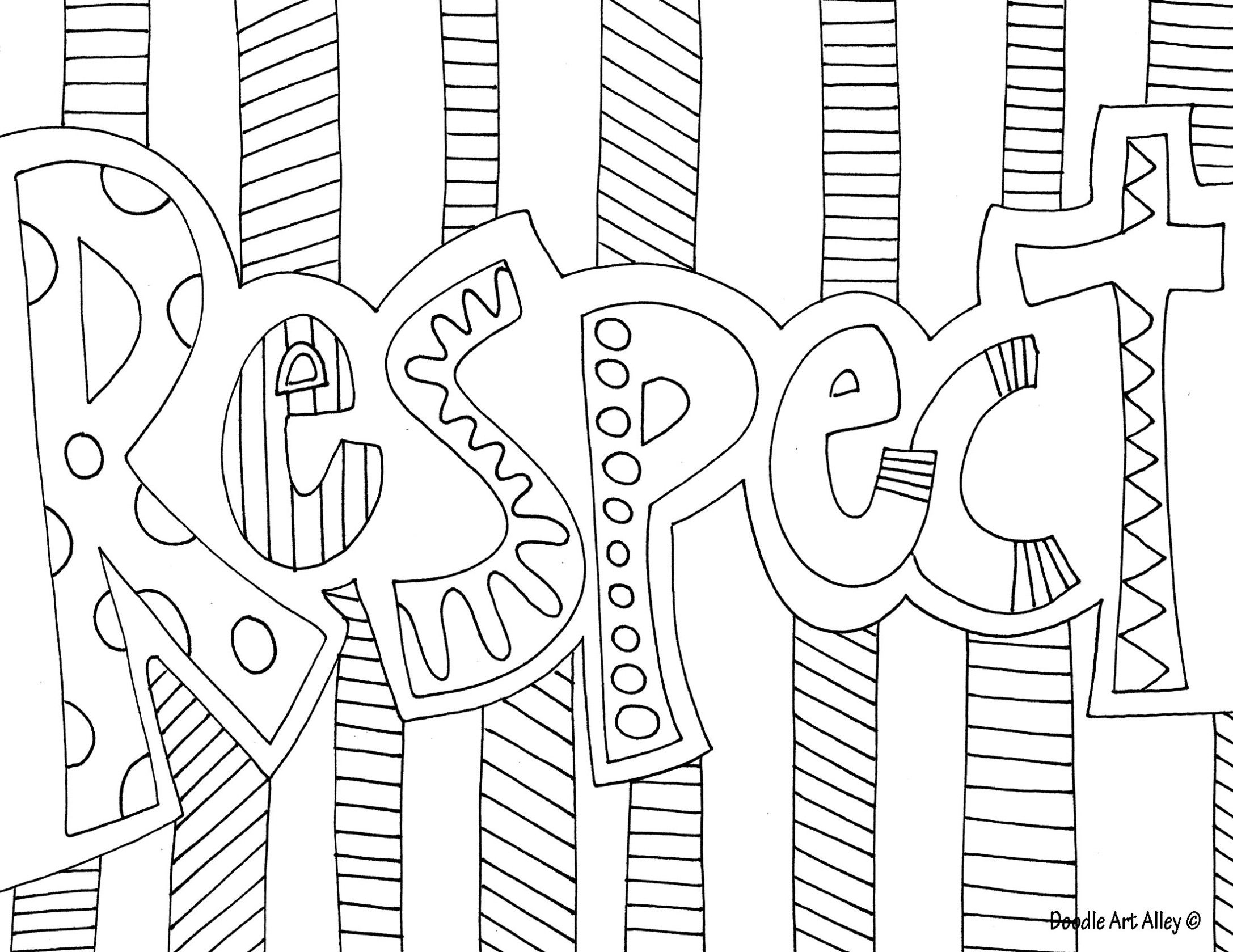 Respect Coloring Pages At GetColorings Free Printable Colorings Pages To Print And Color