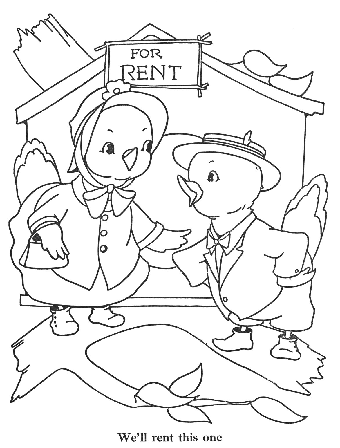 Free Printable Vintage Coloring Pages
