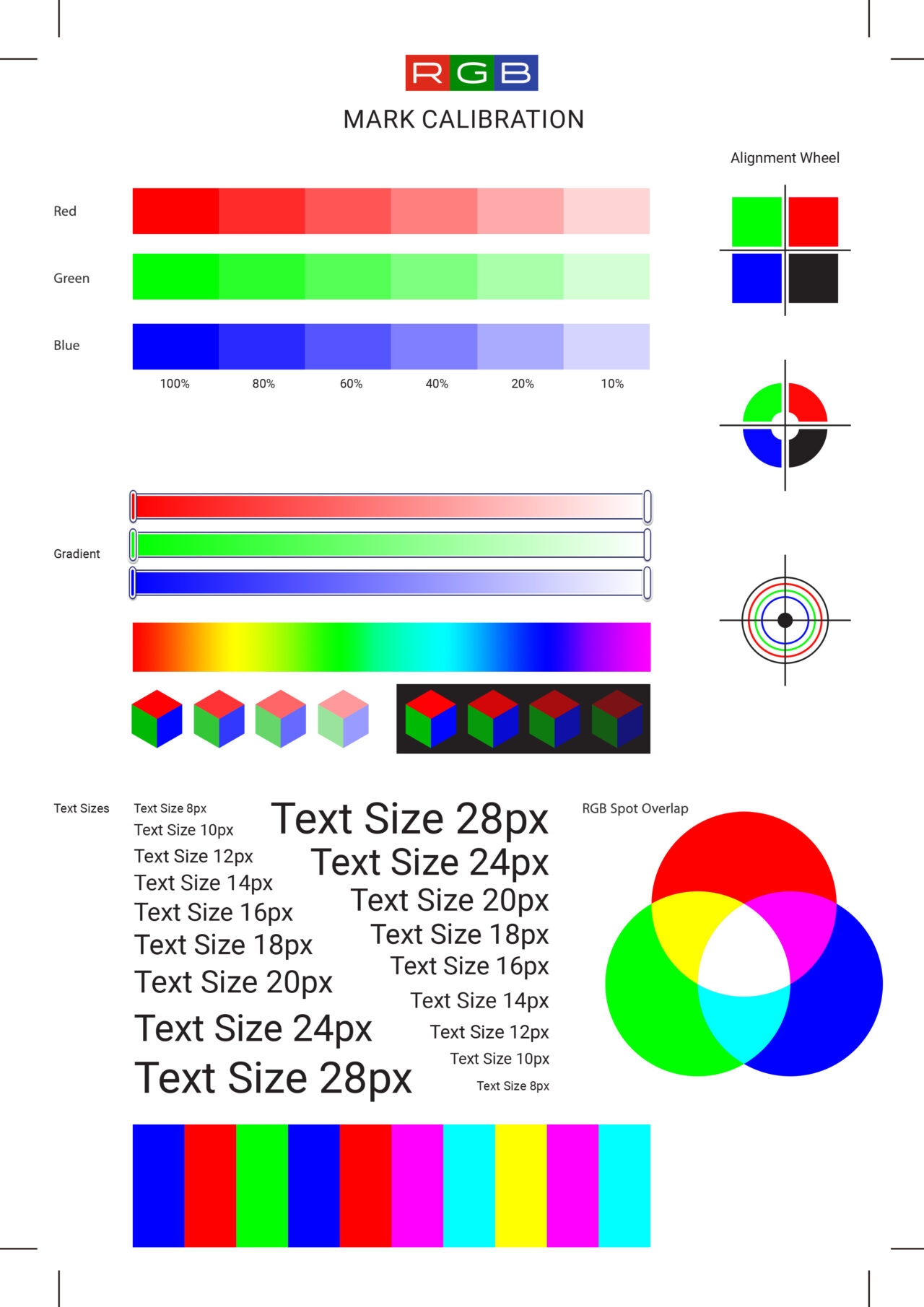 Printable Color Test Page
