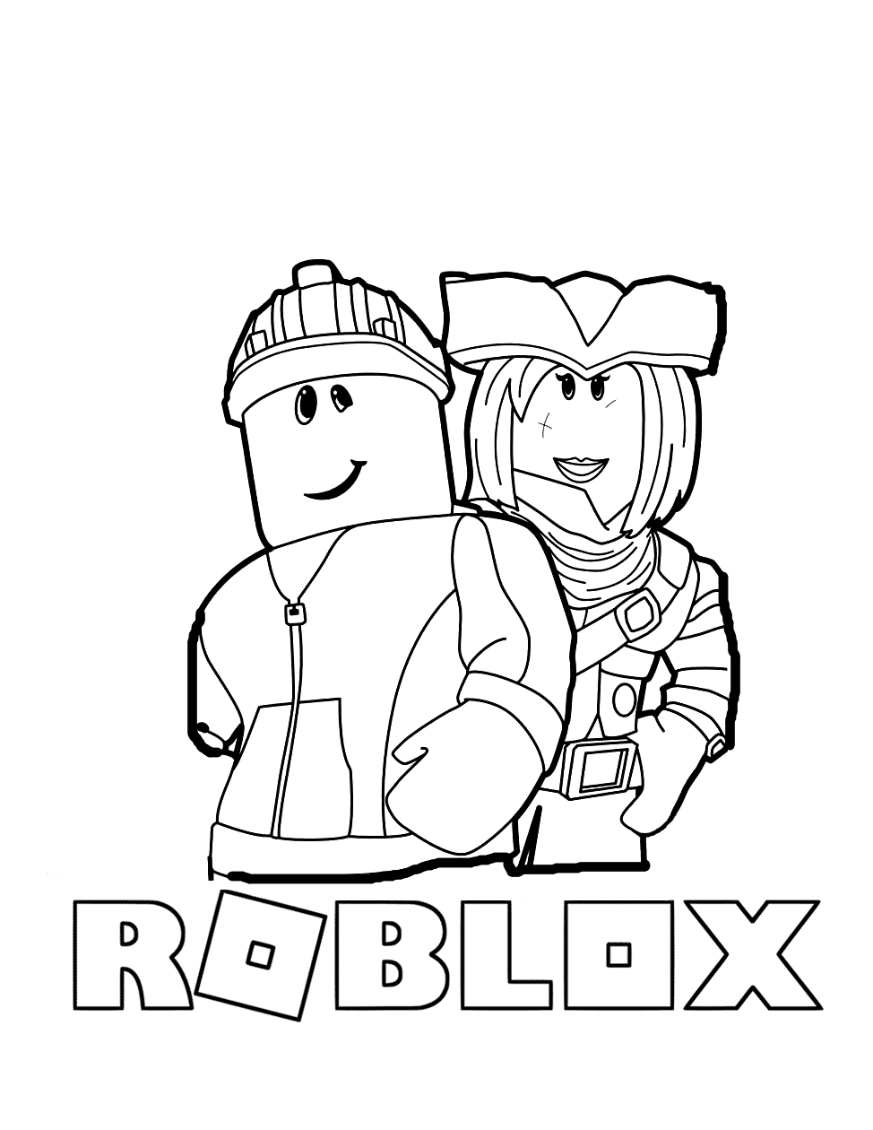 Roblox Coloring Pages Printable Coloring Pages