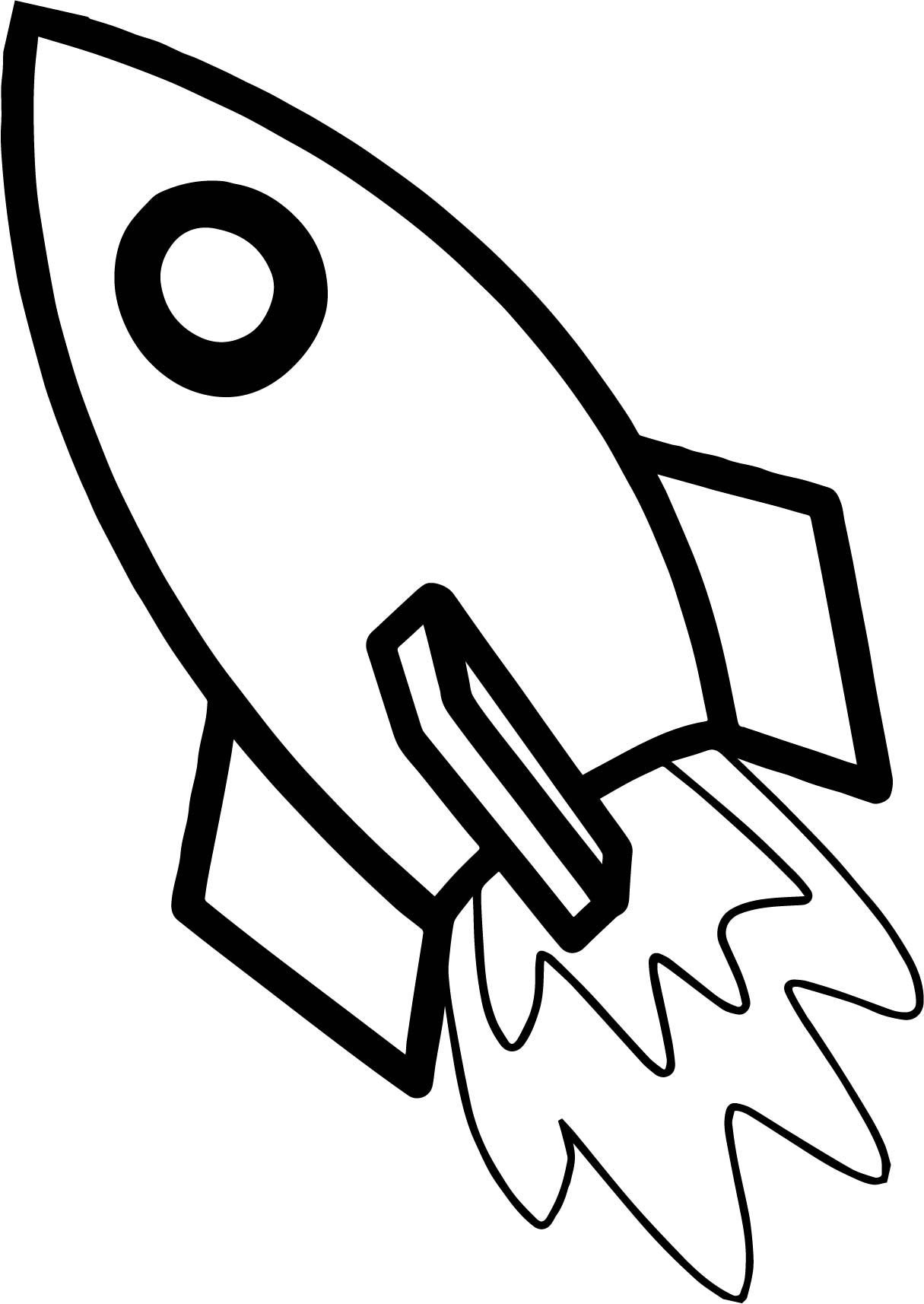 Rocket Coloring Pages Preschool Teachcreativa