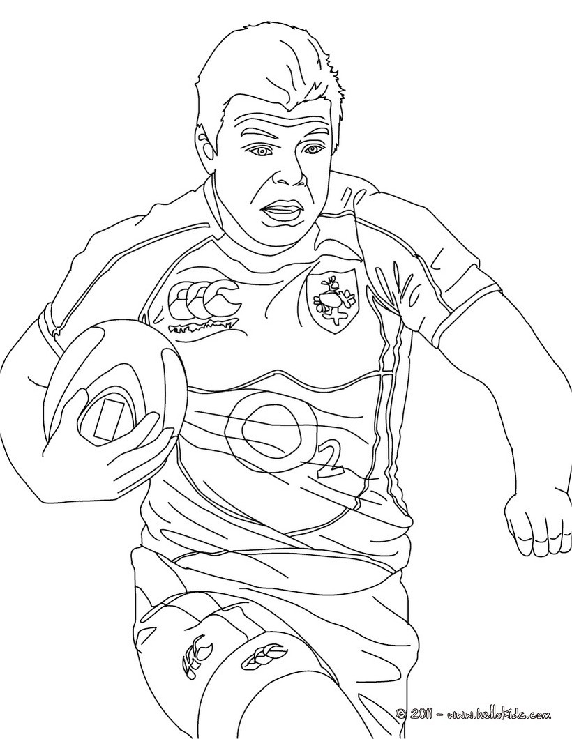 Rugby Coloring Pages At GetColorings Free Printable Colorings Pages To Print And Color