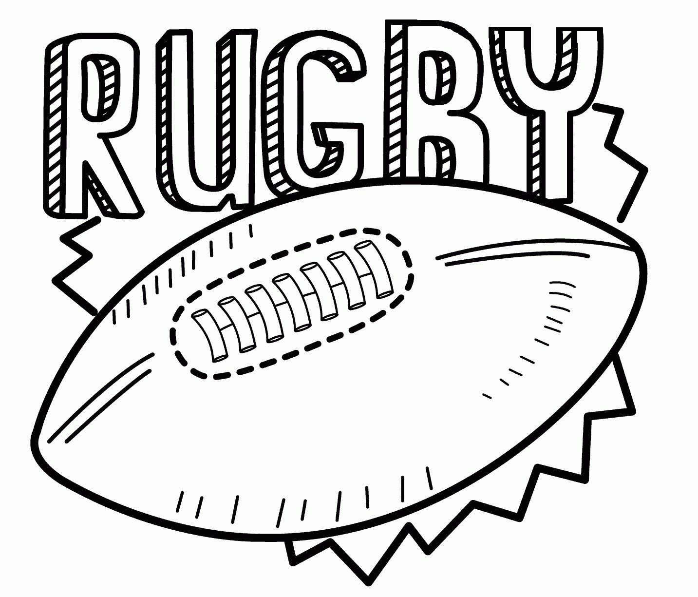 Rugby Coloring Pages Best Coloring Pages For Kids