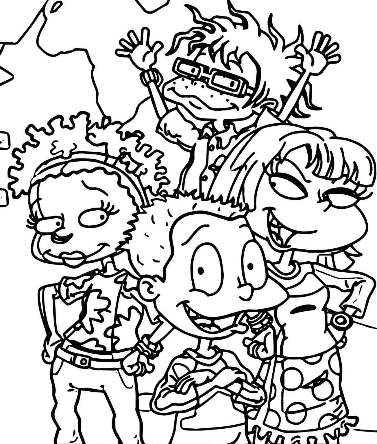 Rugrats Printable Coloring Pages