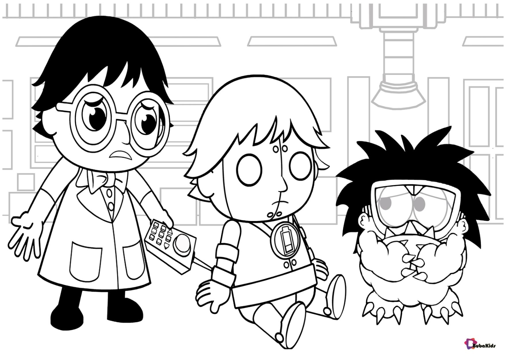 Ryan S World Coloring Pages Free Printable