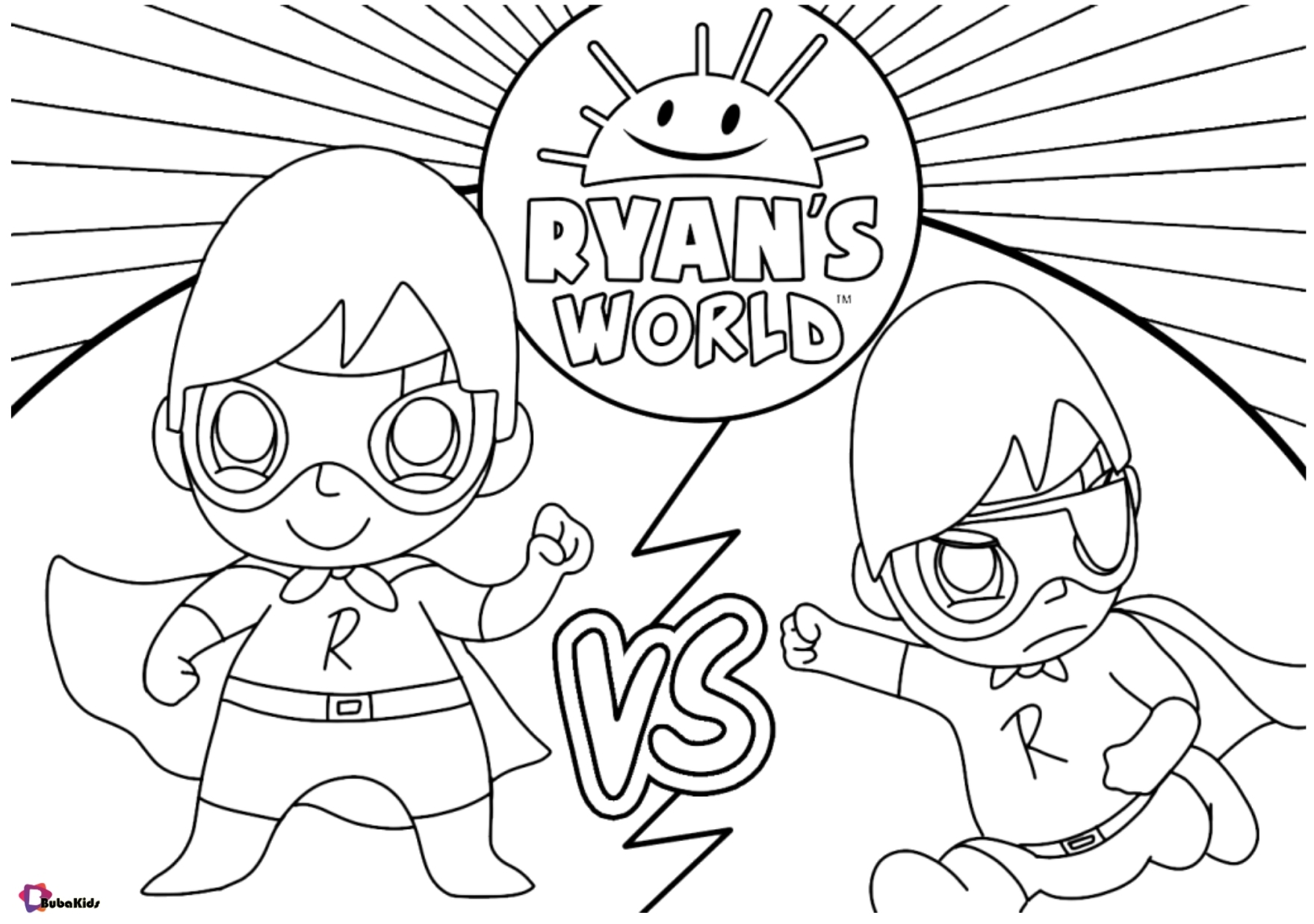 Ryan Coloring Pages Printable