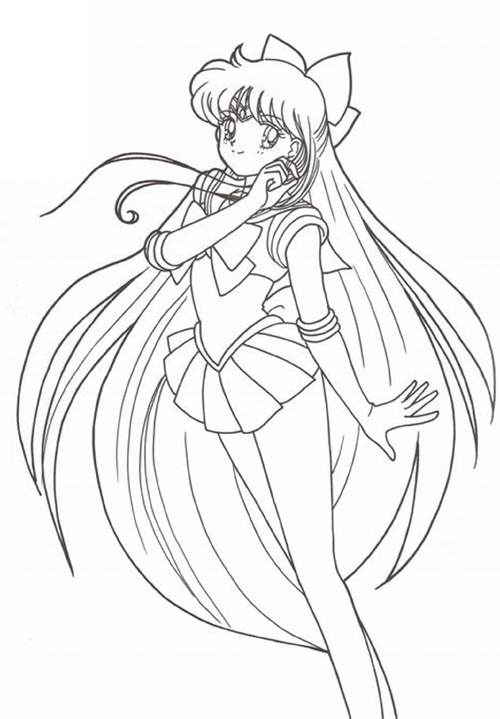 Sailor Moon Coloring Pages K5 Worksheets