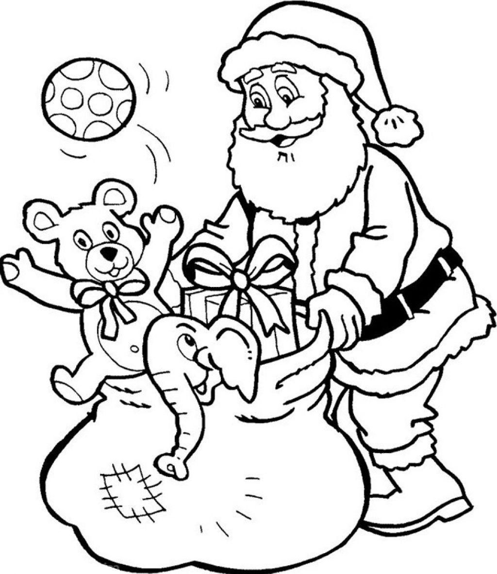 Santa Claus Coloring Pages Free Printables
