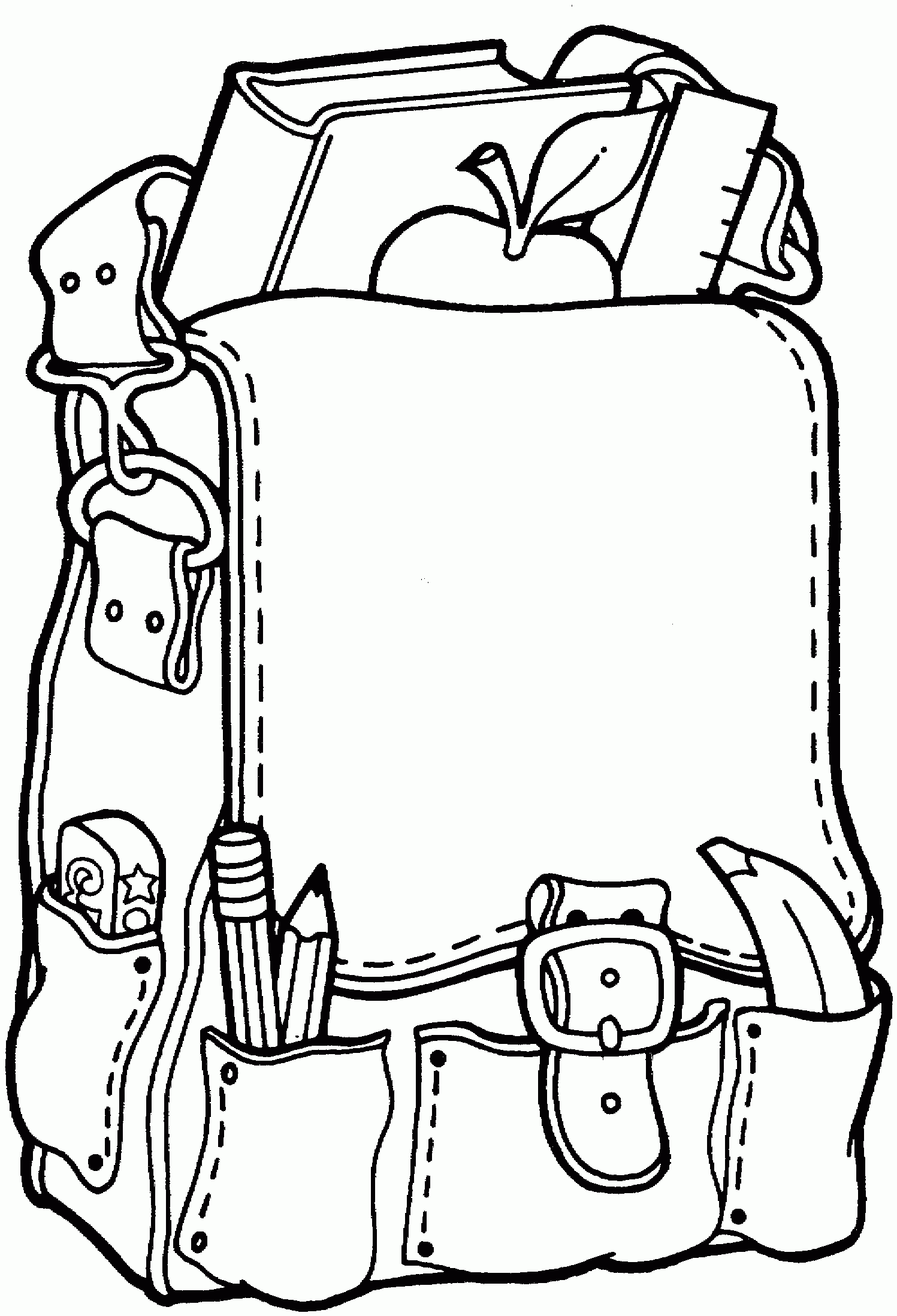 School Coloring Pages To Download And Print For Free