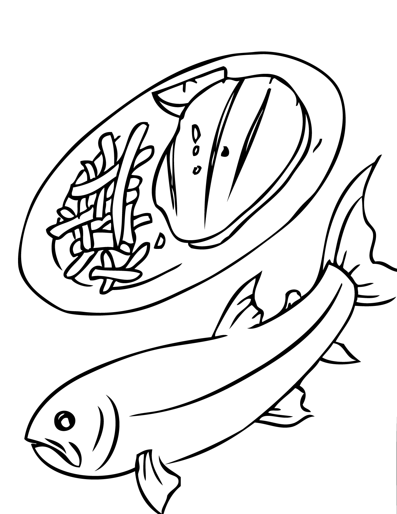 Seafood Coloring Pages At GetColorings Free Printable Colorings Pages To Print And Color