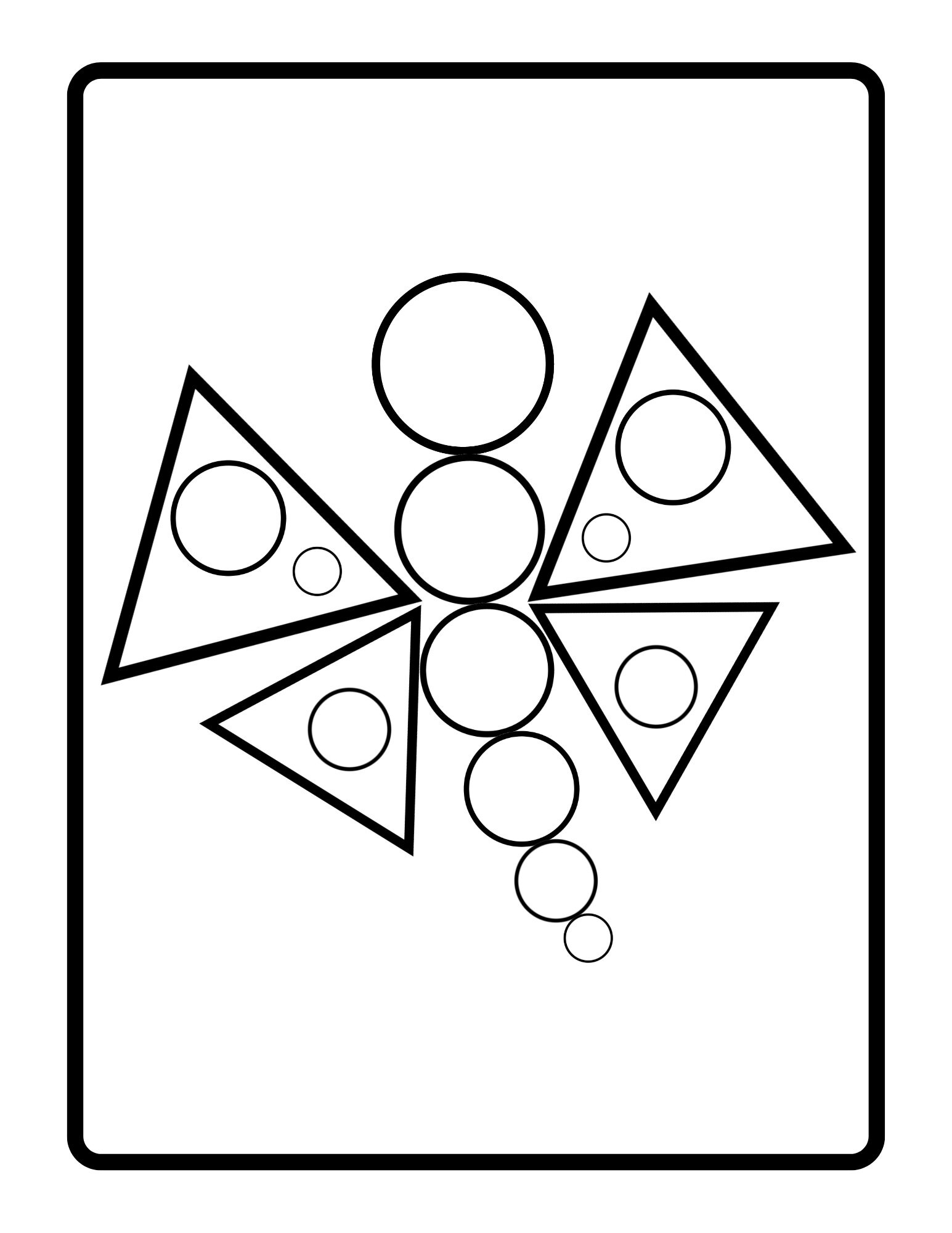 Shapes Printable Pages Shapes Coloring Pages For Kids And Toddlers 20 PDF Printable Pages Etsy