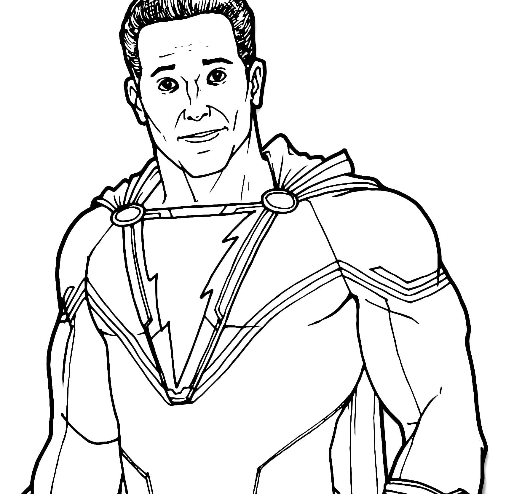 Shazam Coloring Pages 90 Coloring Pages For Kids To Print For Free