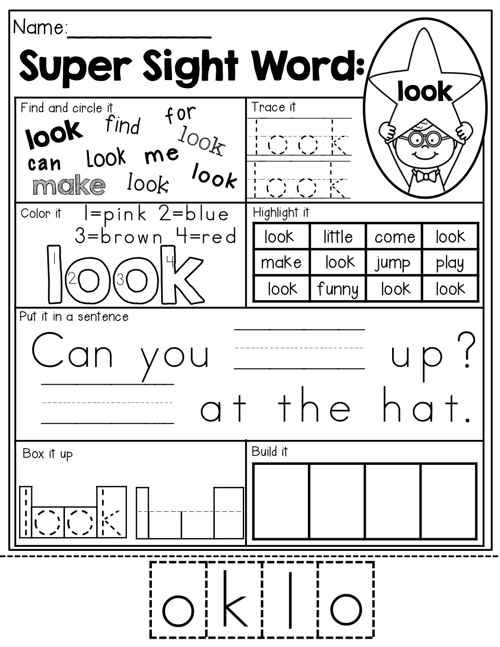 Sight Words Coloring Pages Coloring Home