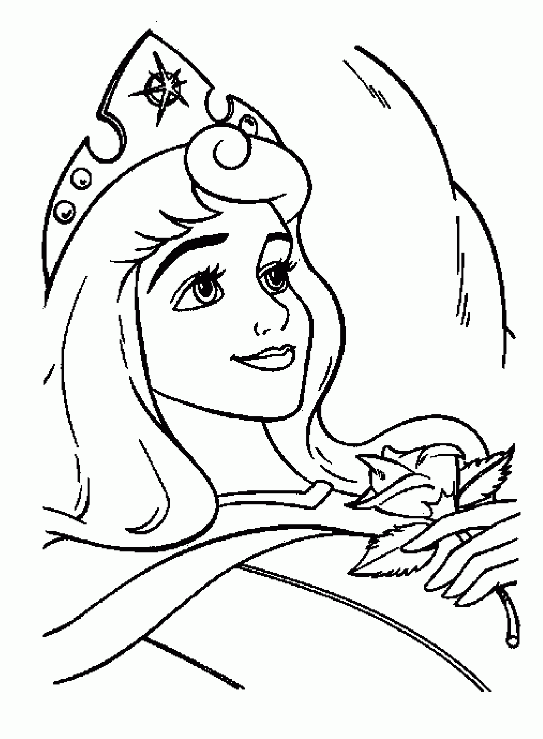 Sleeping Beauty Coloring Page For Kids Sleeping Beauty Coloring Pages For Kids