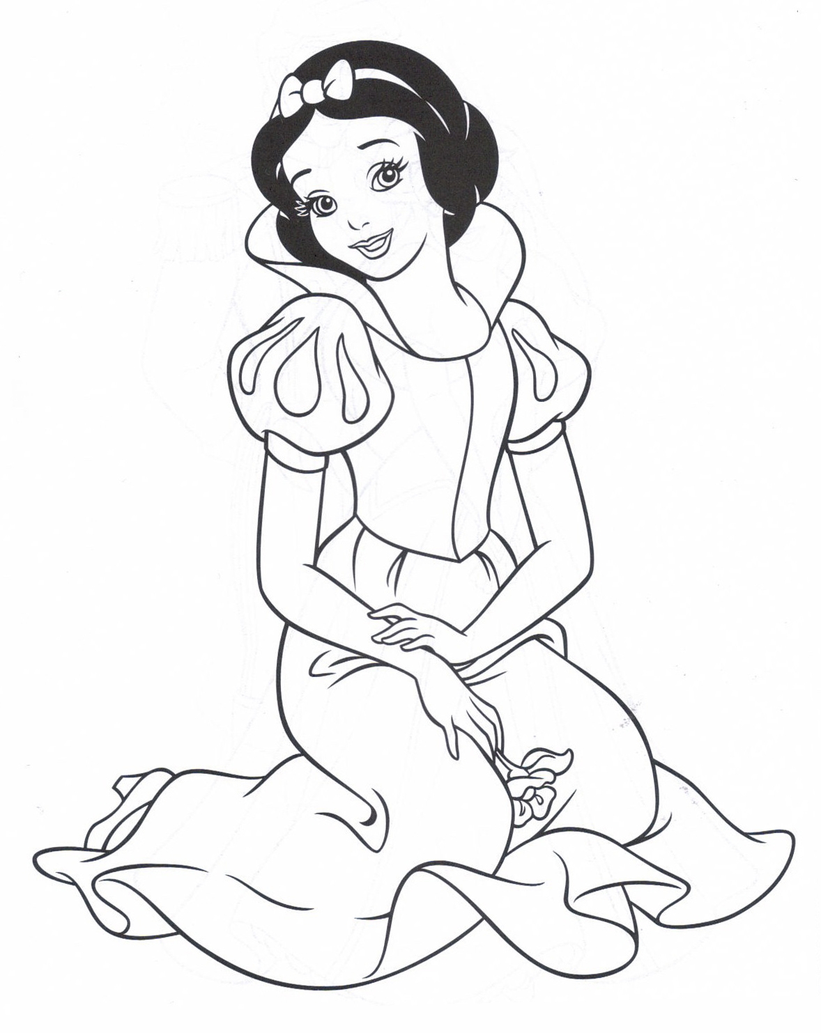 Snow White Printable Coloring Pages