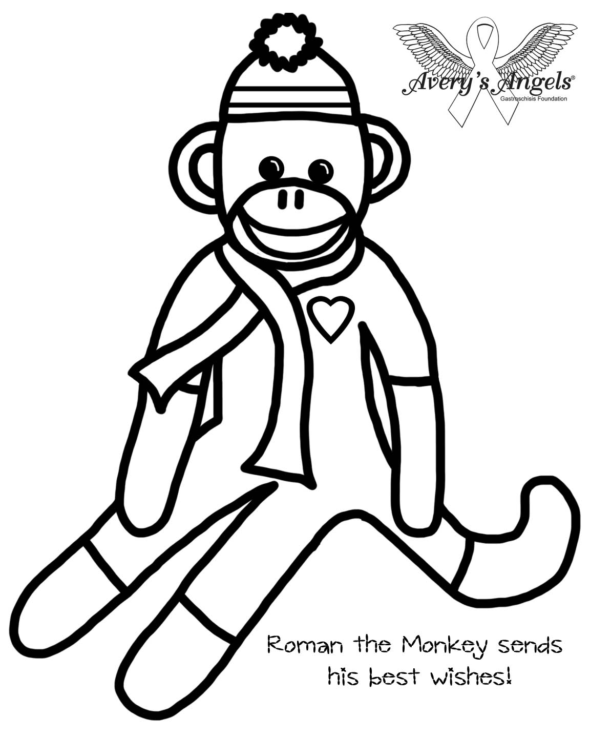 Sock Monkey Coloring Page At GetColorings Free Printable Colorings Pages To Print And Color