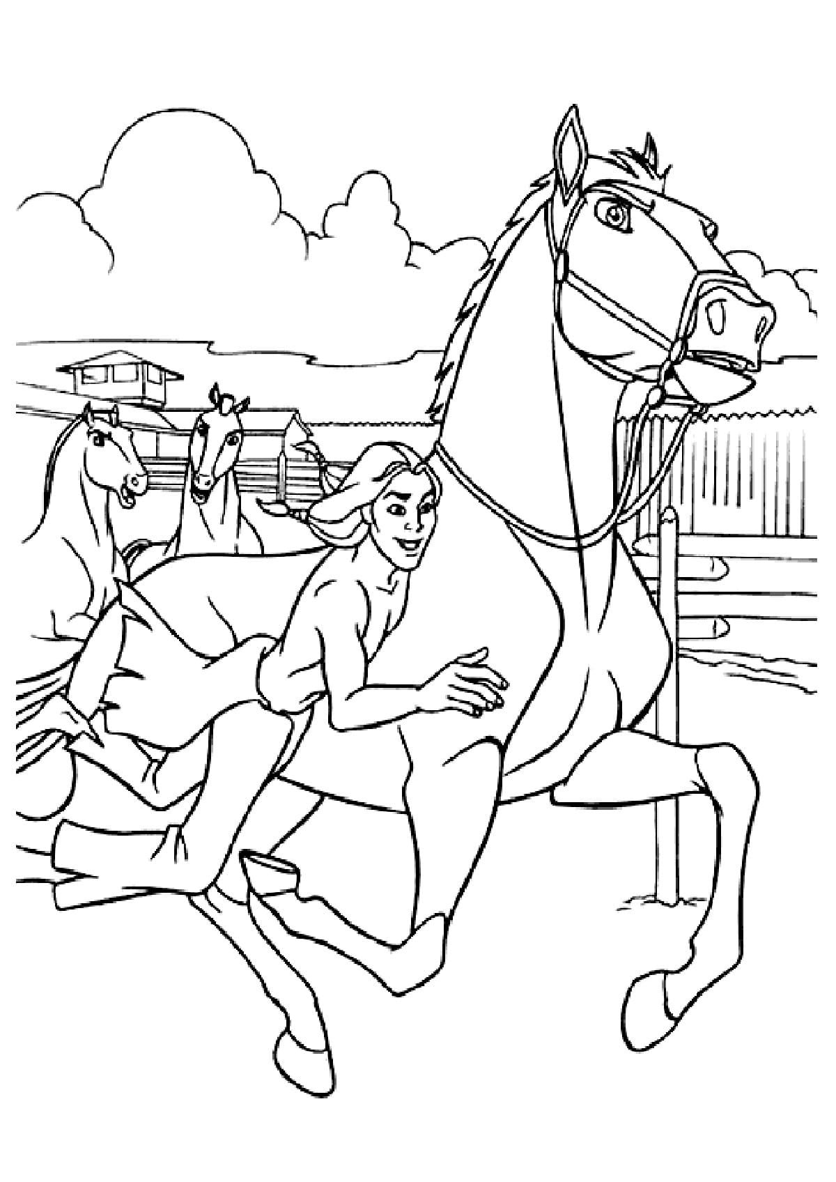 Spirit Riding Free Coloring Pages 40 New Images Free Printable