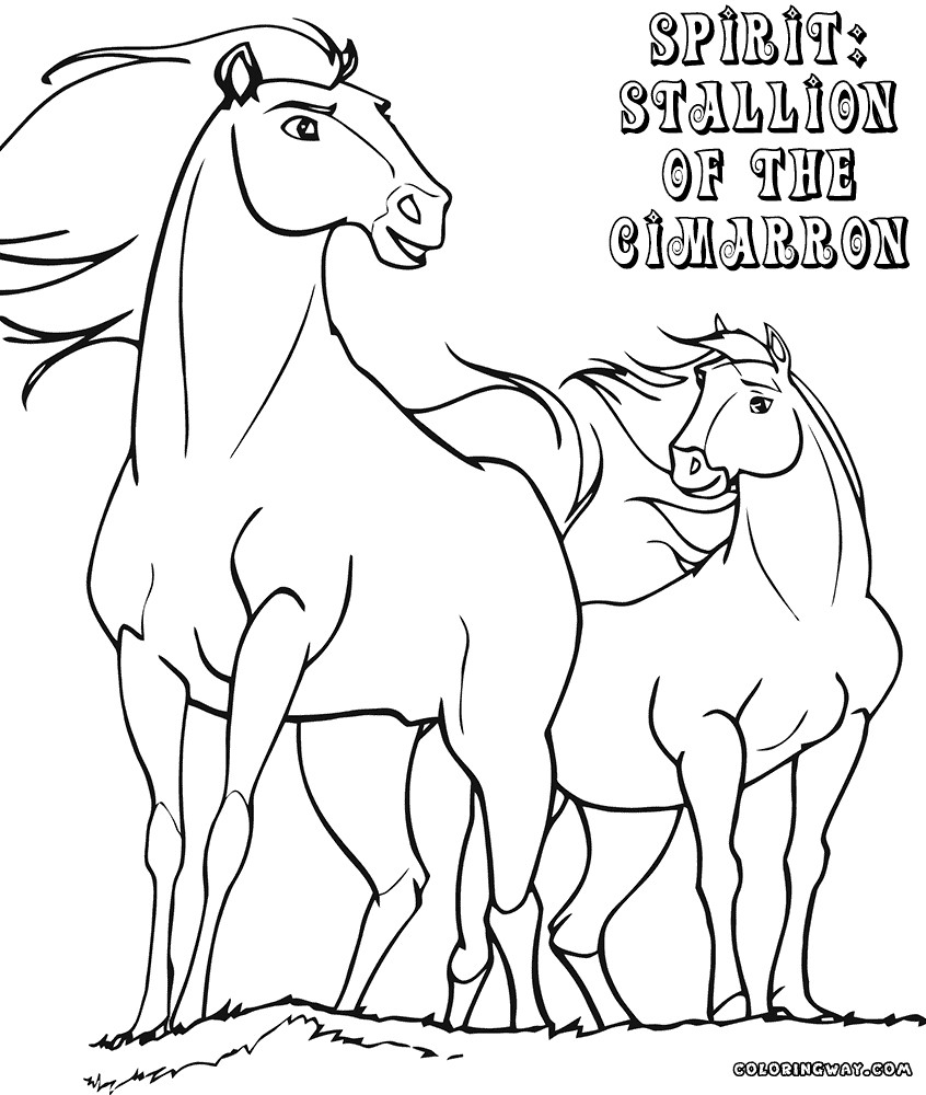 Spirit Riding Free Coloring Pages At GetColorings Free Printable Colorings Pages To Print