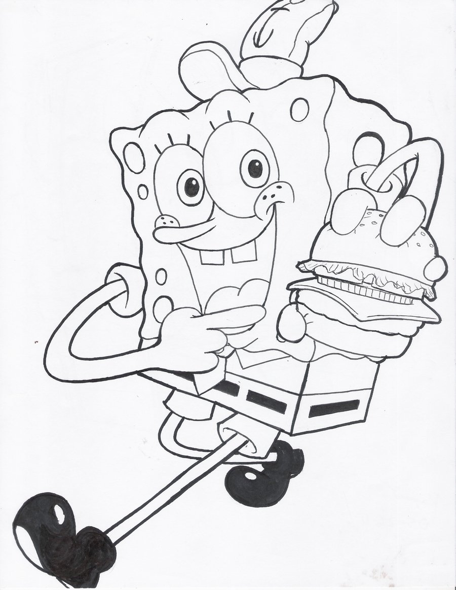SPONGEBOB COLORING PAGES
