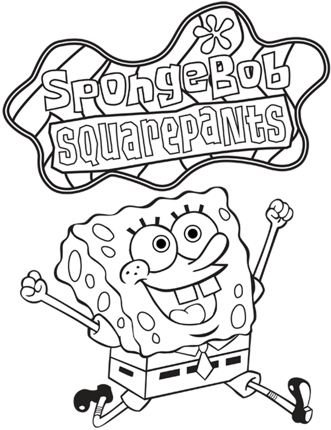 Spongebob Squarepants Coloring Pages Team Colors Spongebob Squarepants Coloring Pages Team