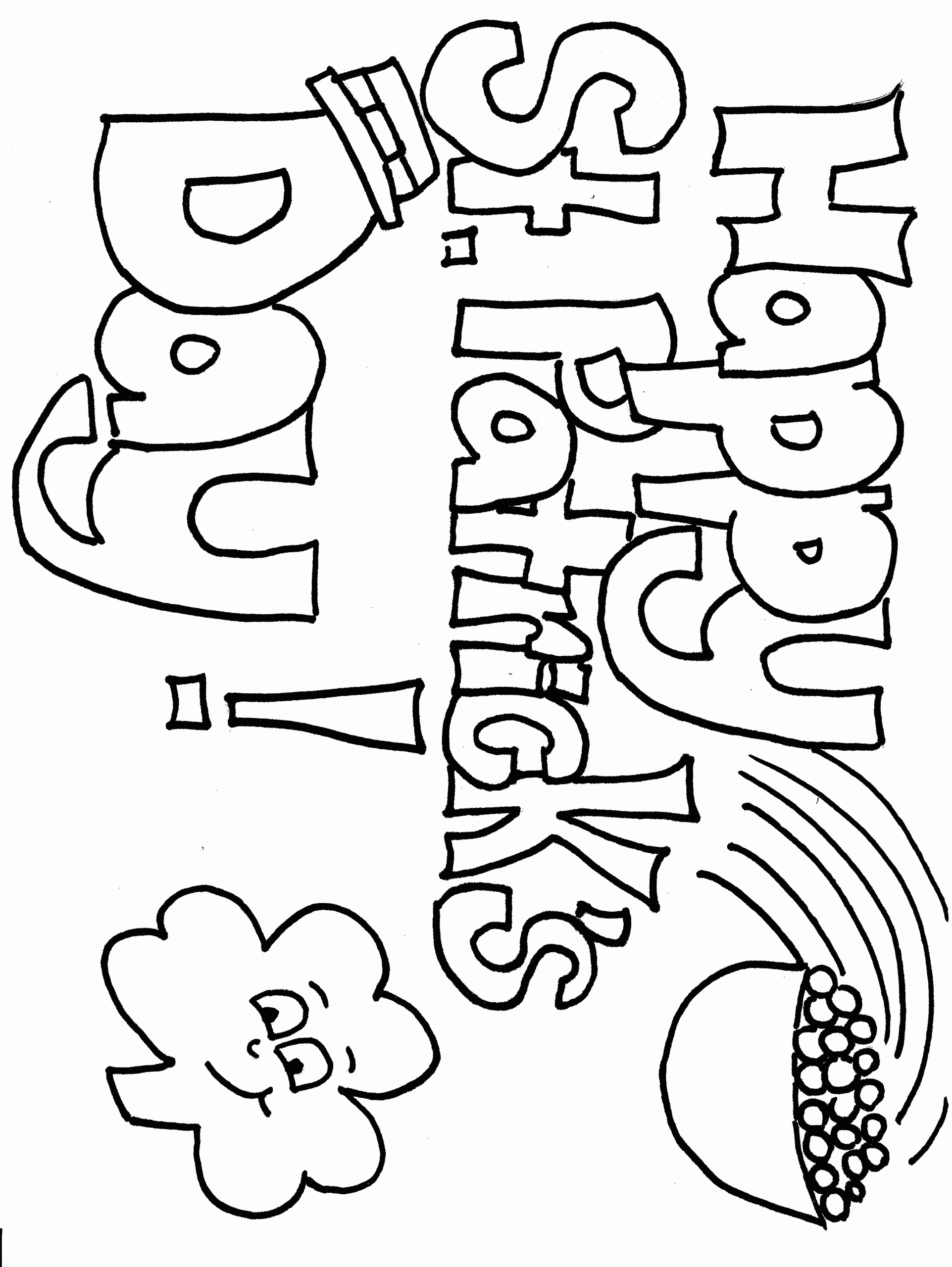 St Patrick Coloring Pages Printable