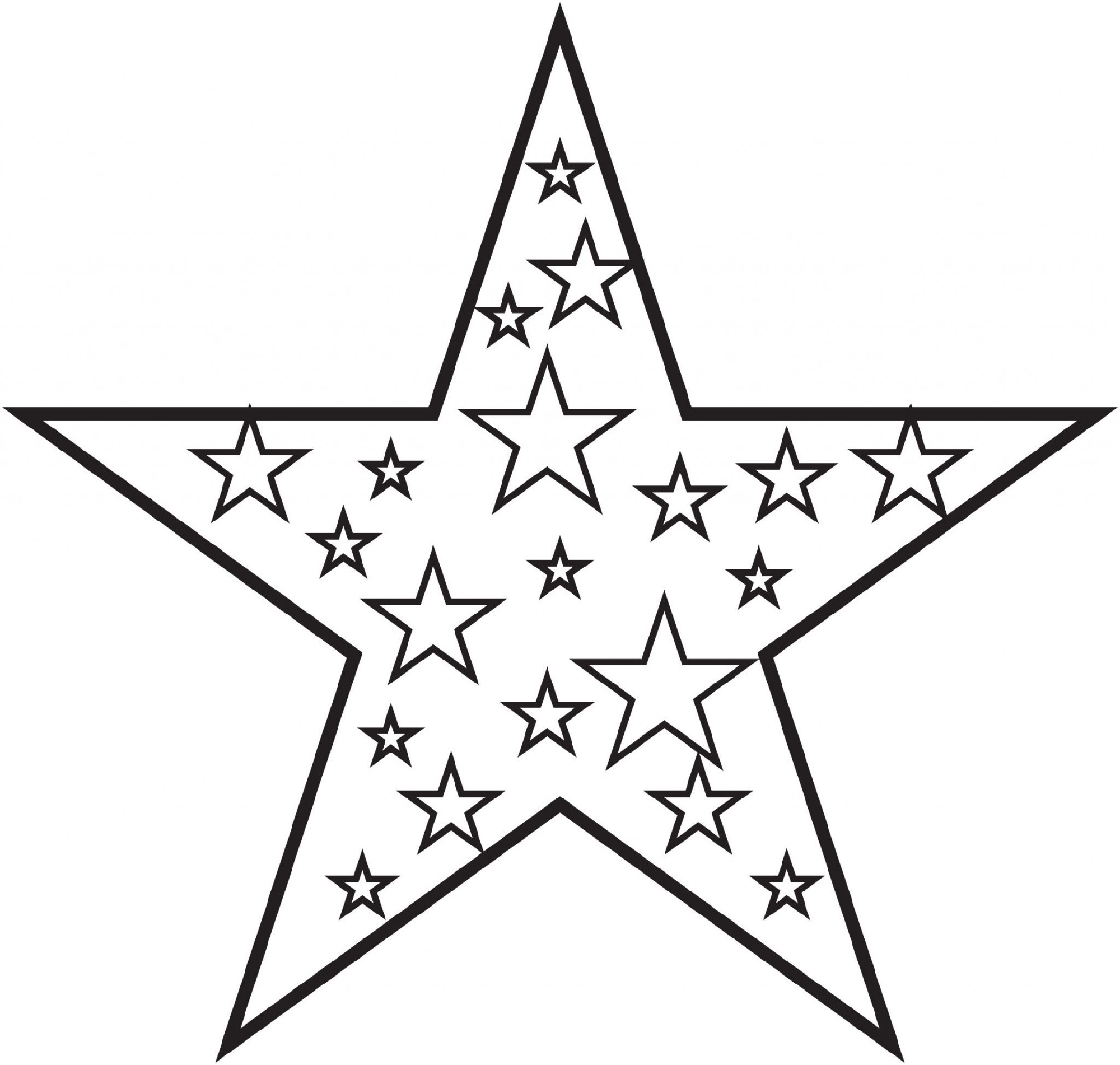 Star Coloring Pages Printable Coloring Pages