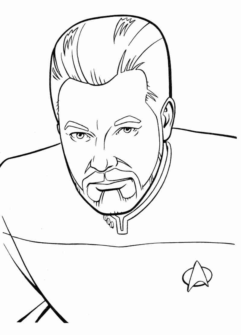 Star Trek Coloring Pages At GetDrawings Free Download