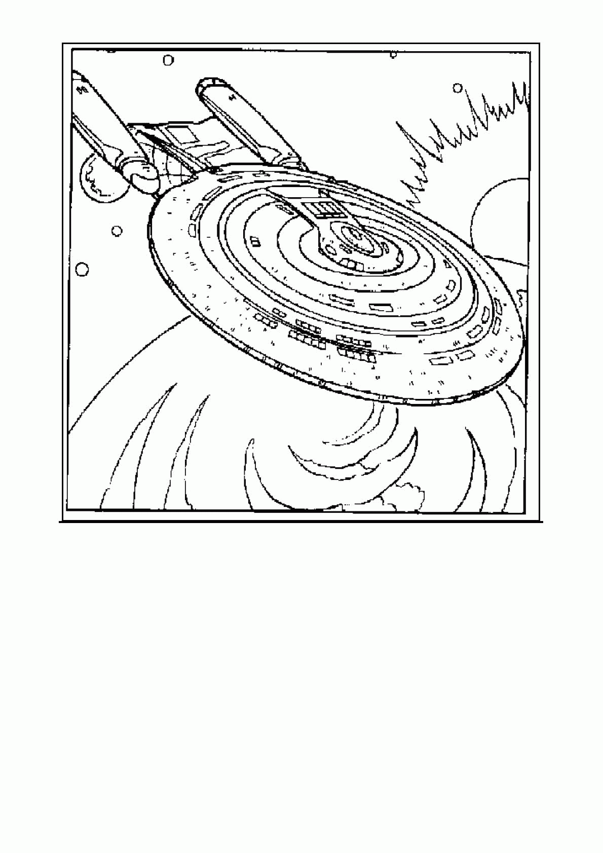 Star Trek Coloring Pages To Download And Print For Free