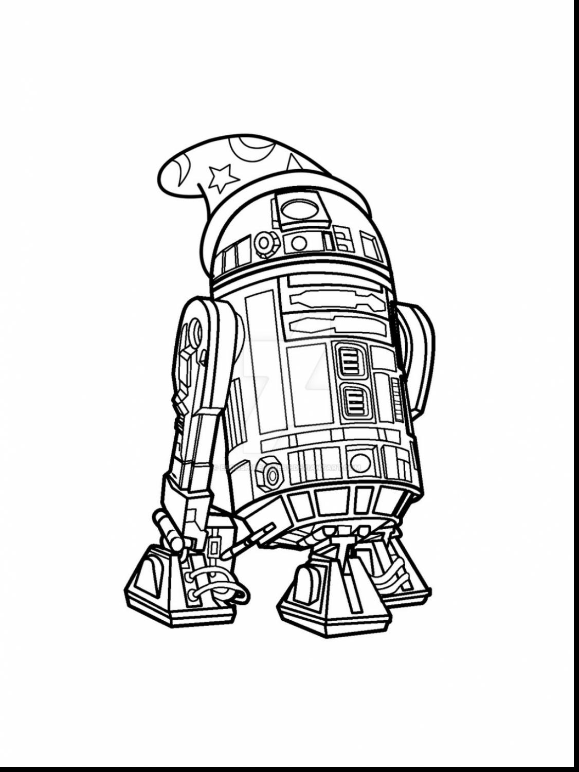 R2d2 Coloring Pages Printable