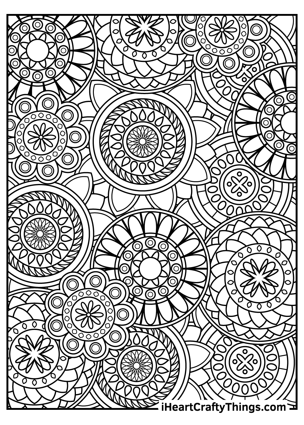 Stress Relief Coloring Pages Updated 2021