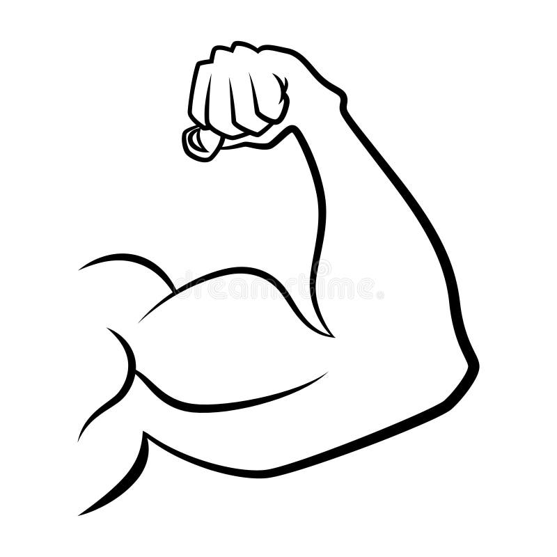 Strong Arm Coloring Page