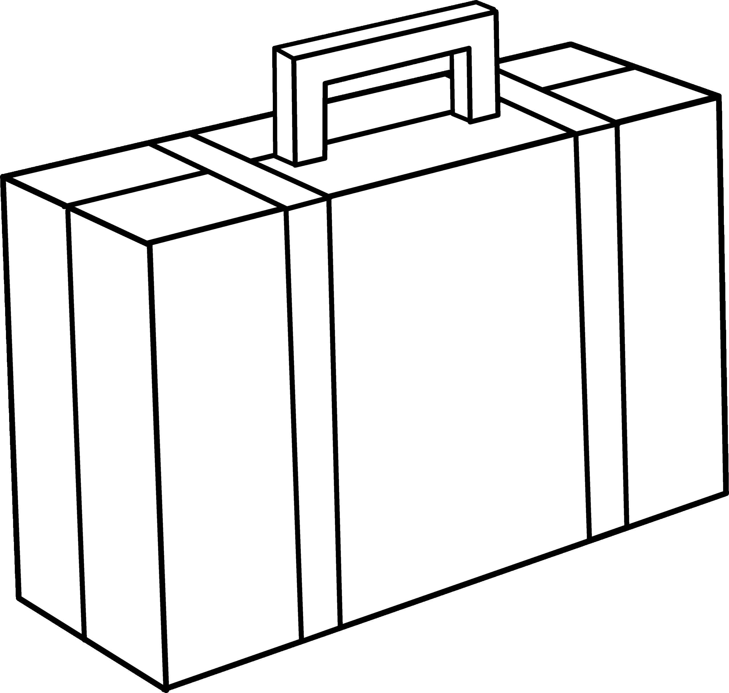 Suitcase Coloring Page Free Printable Suitcase Coloring Pages