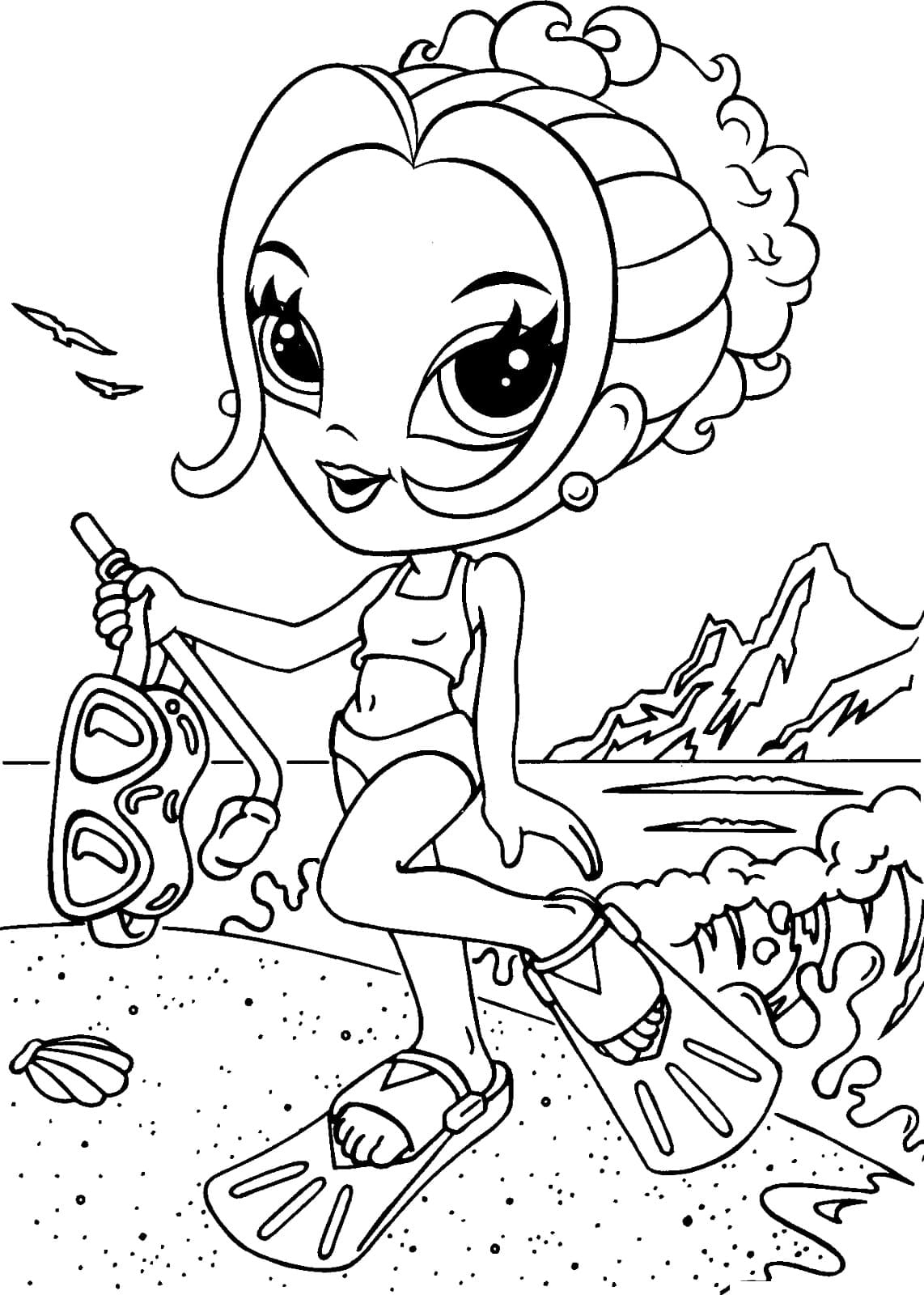 Coloring Pages For Summer Printable