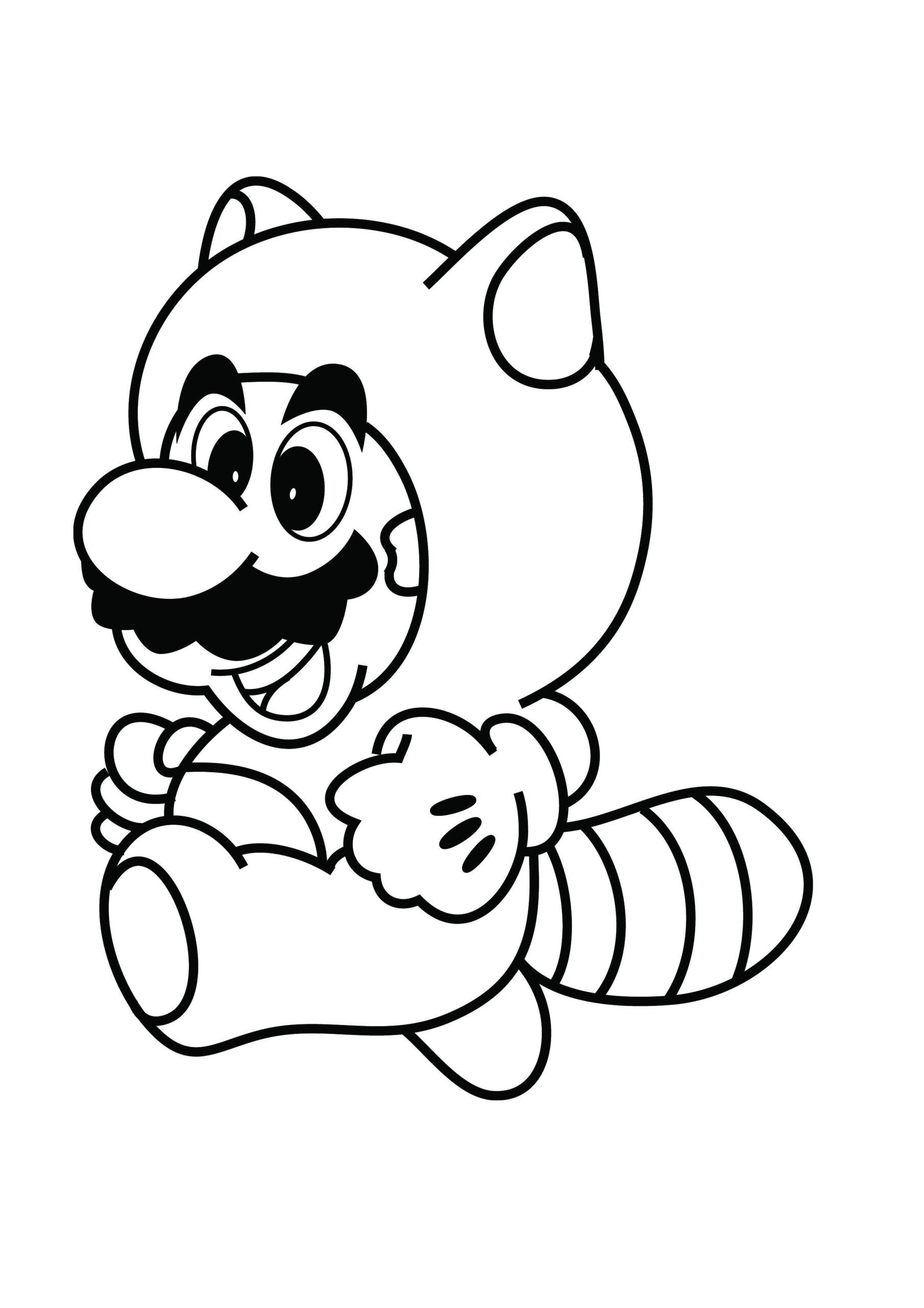 Mario Brothers Printable Coloring Pages