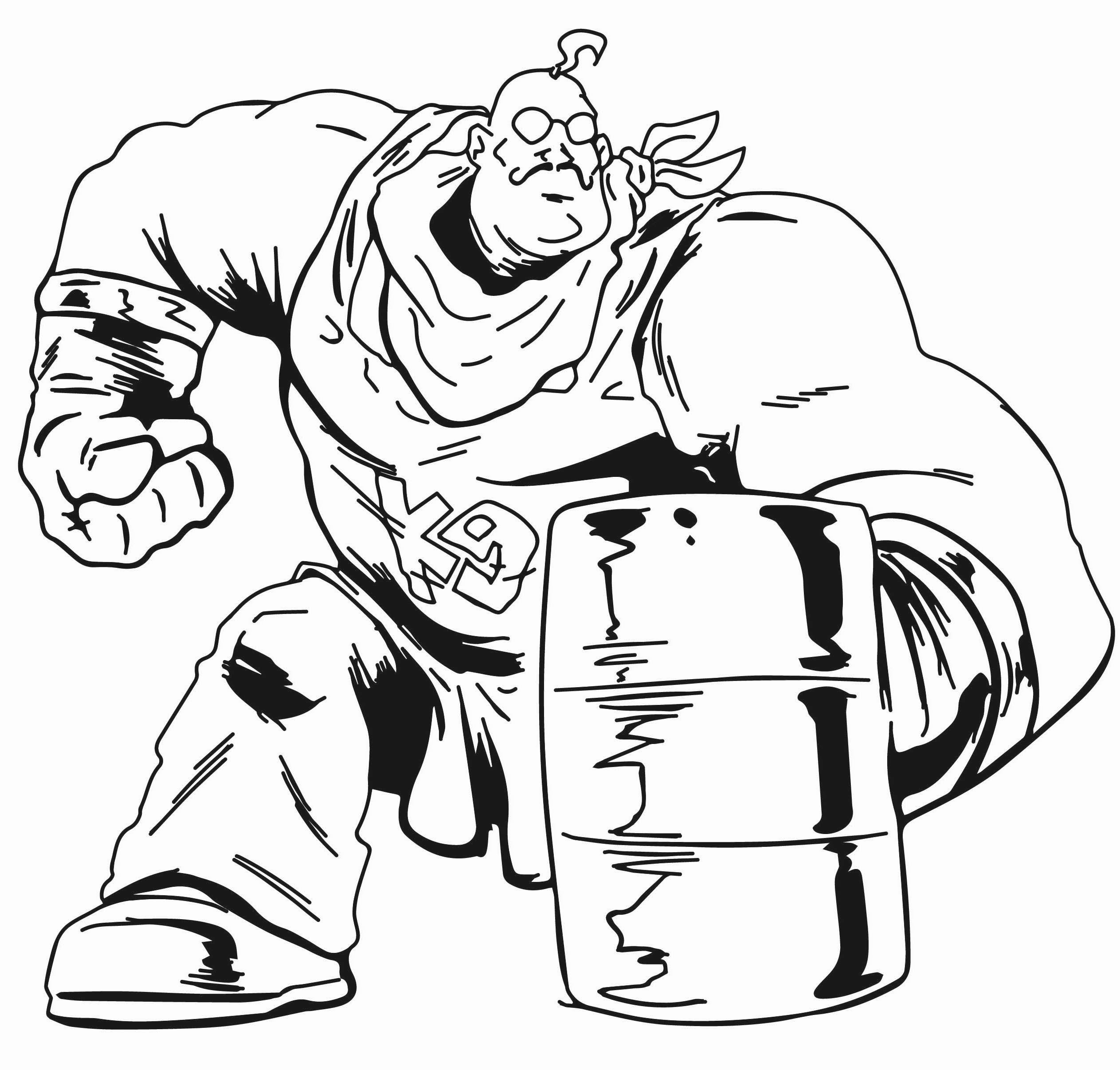 Printable Superhero Coloring Pages
