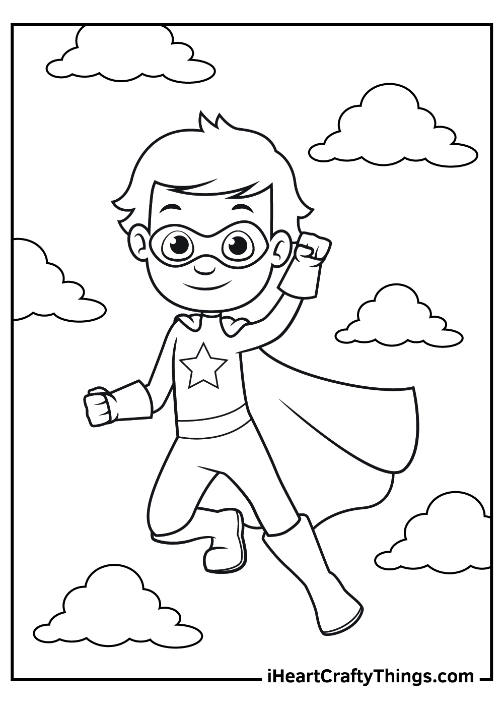 Free Printable Coloring Pages Superheroes