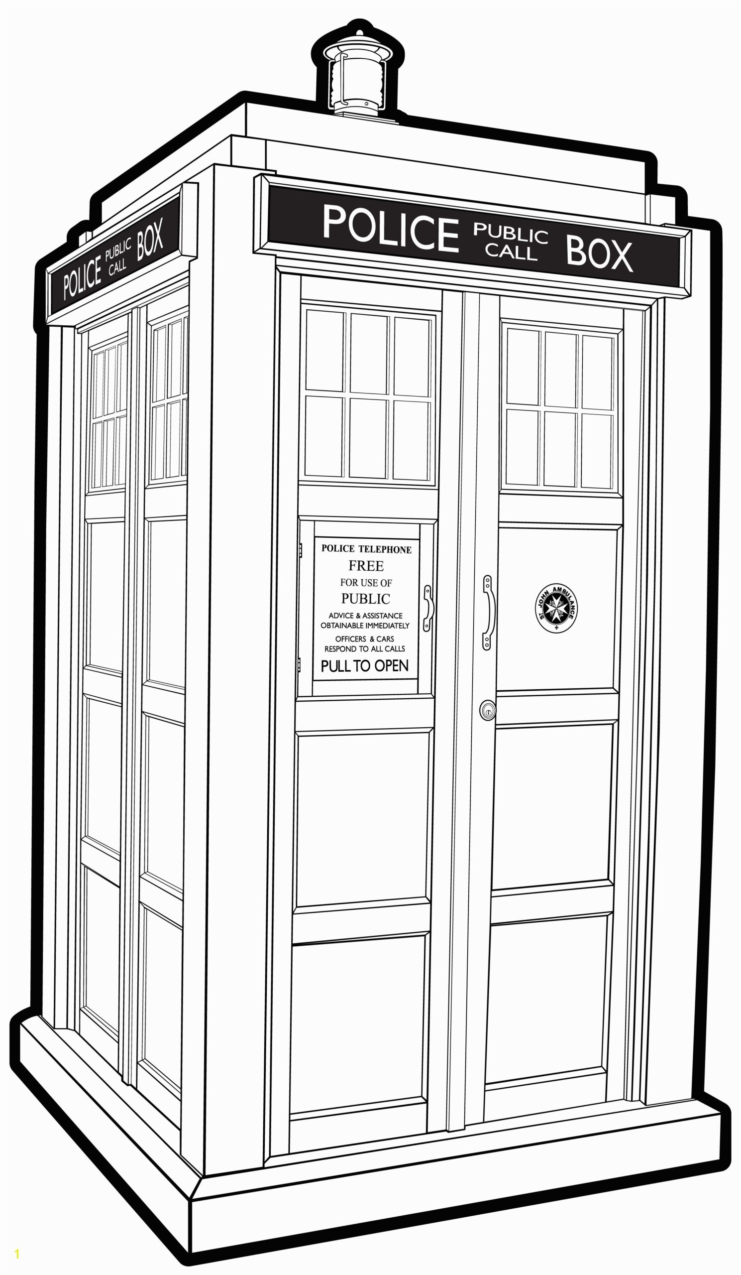 Tardis Printable Coloring Pages Divyajanan