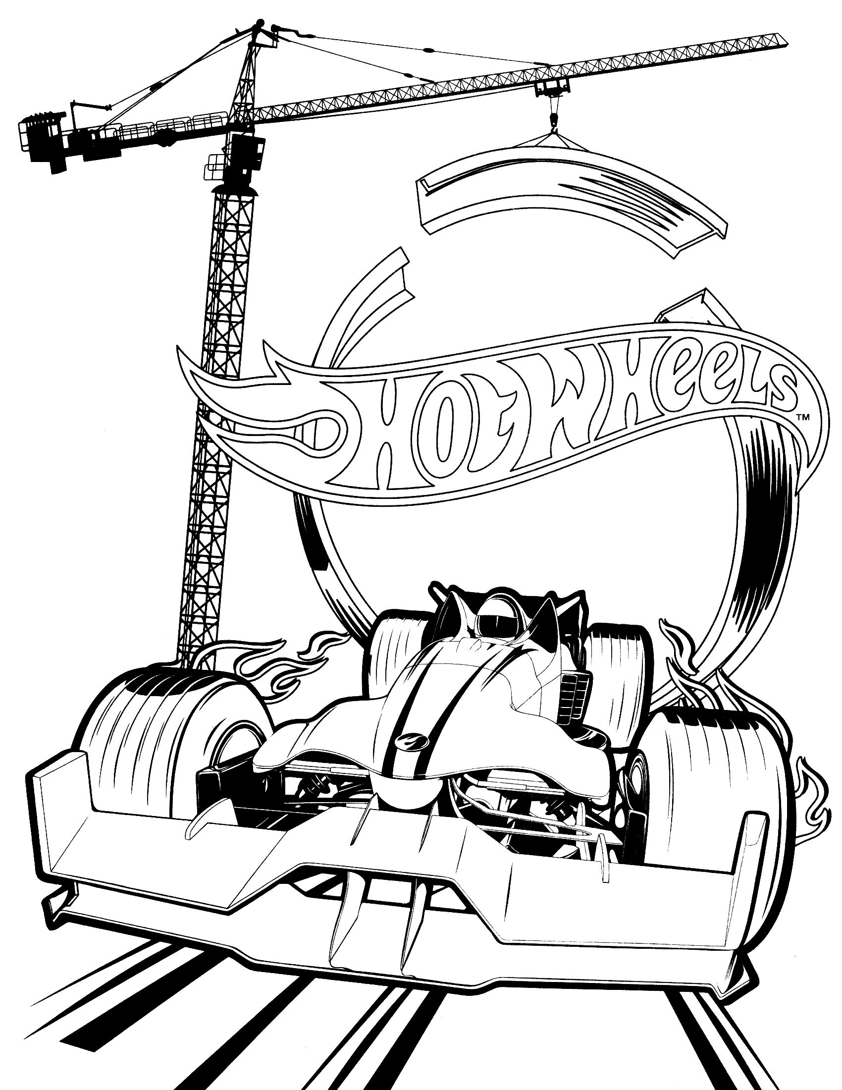 Team Hot Wheels Coloring Pages Coloring Page Cars Coloring Pages Race Car Coloring Pages