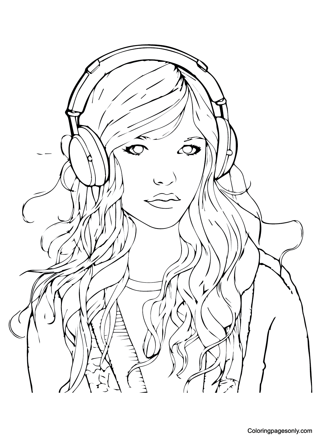 Teenage Girls Coloring Pages Printable For Free Download