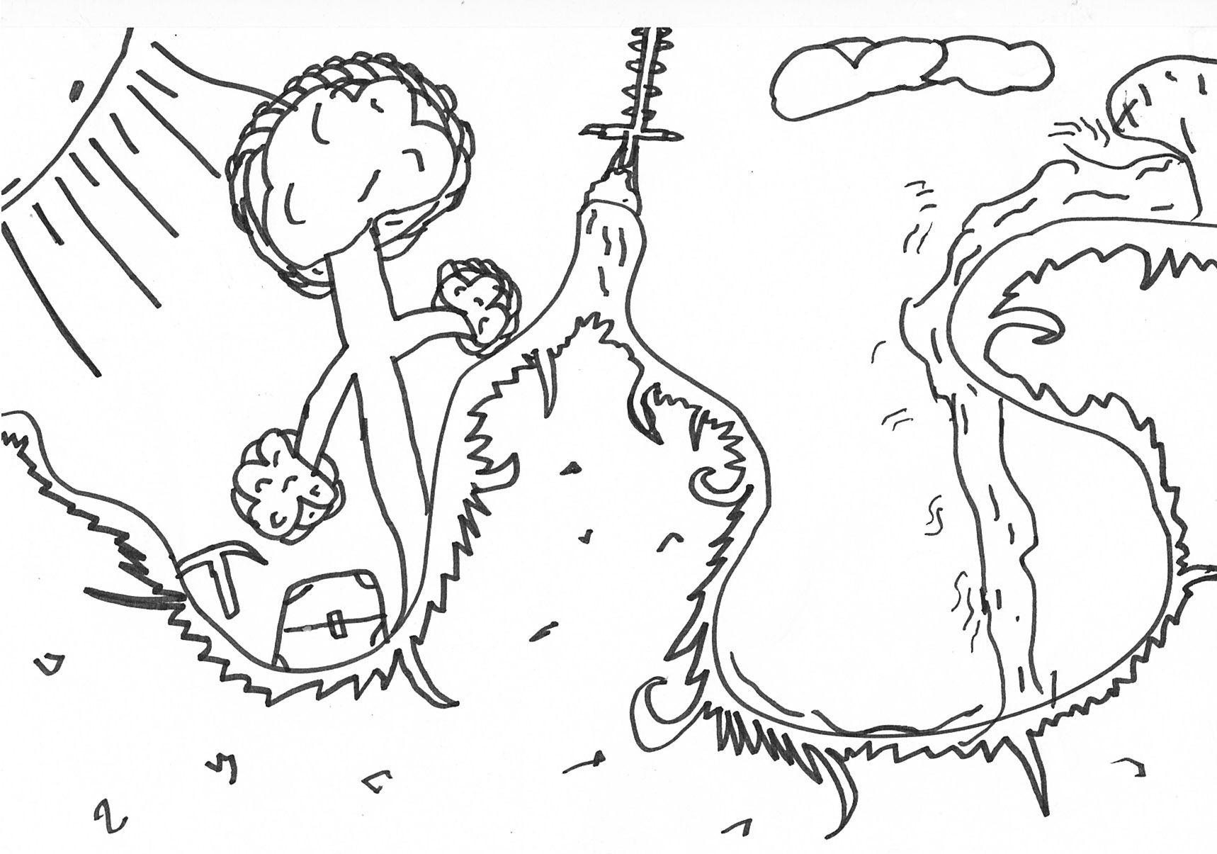 Printable Terraria Coloring Pages