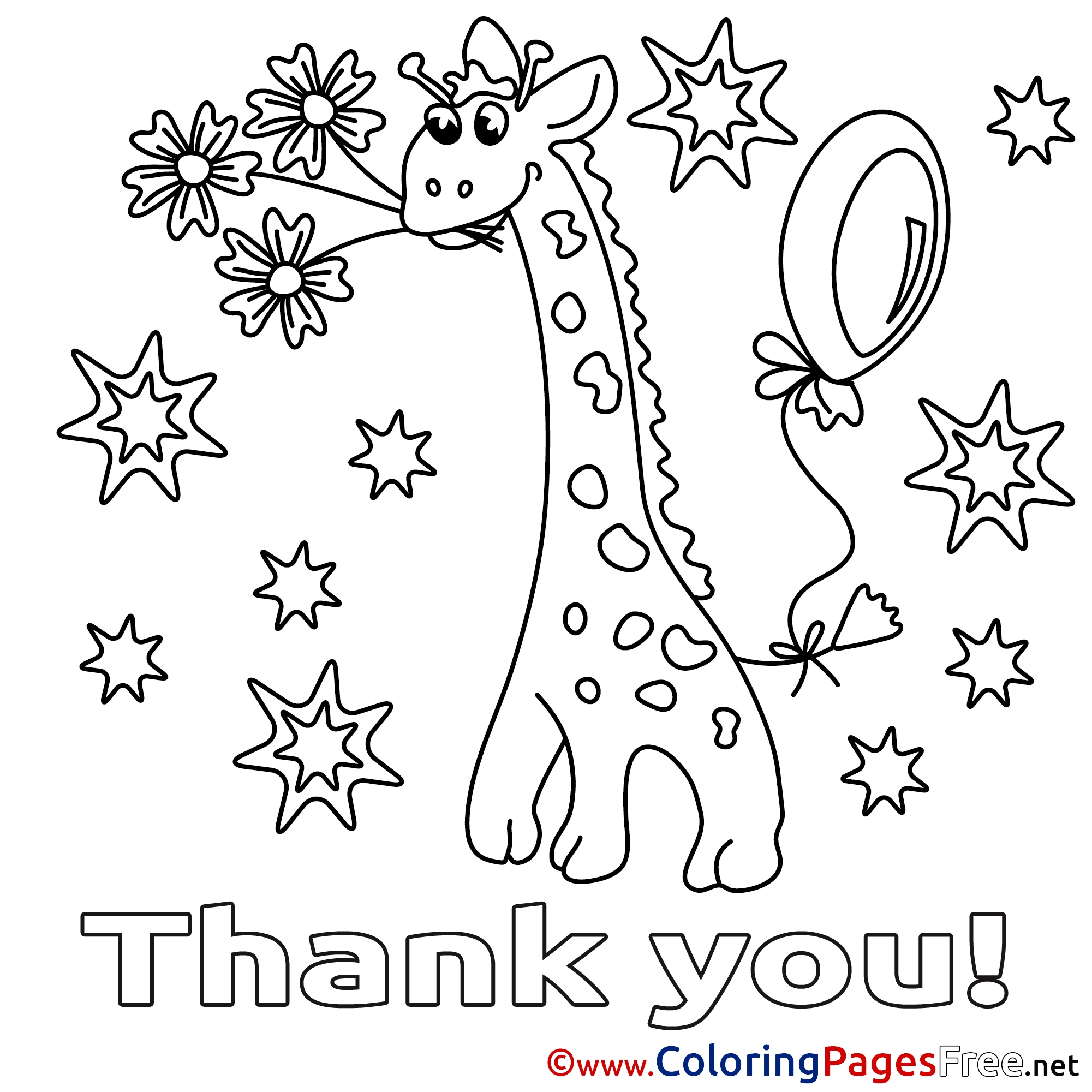 Thank You Coloring Pages Free At GetColorings Free Printable Colorings Pages To Print And
