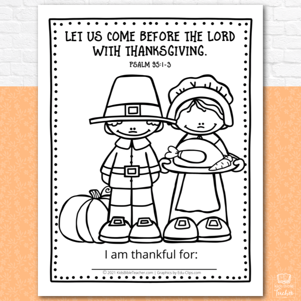 Thanksgiving Activity Pages With Thanksgiving Bible Verses For Kids Kids Bible Teacher