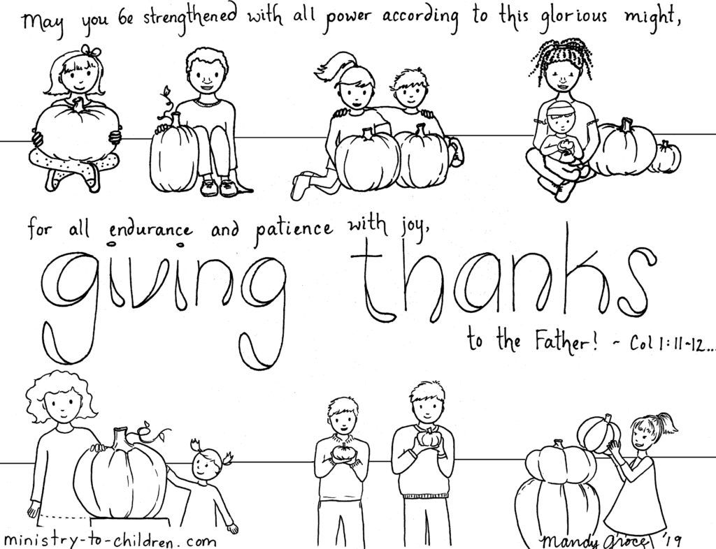 Thanksgiving Coloring Pages Free Printable For Kids 